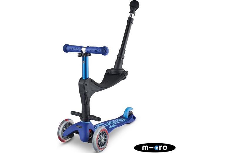 Mini Micro 3in1 Deluxe Plus Blue Kids Scooter Mini Micro 3in1 Deluxe Plus Blue Kids Scooter