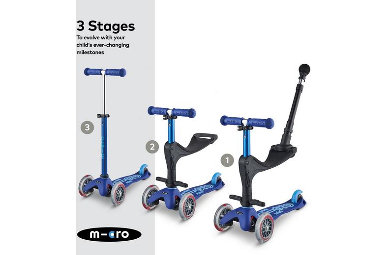 Mini Micro 3in1 Deluxe Plus Kids Scooter 12 Months + Mini Micro 3in1 Deluxe Plus Kids Scooter 12 Months +