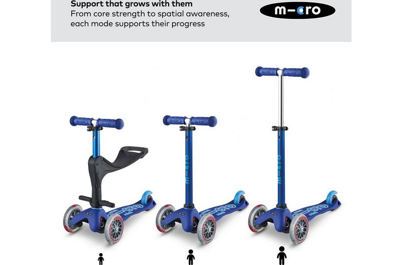 Mini Micro 3in1 Deluxe Plus Kids Scooter 12 Months + Mini Micro 3in1 Deluxe Plus Kids Scooter 12 Months +