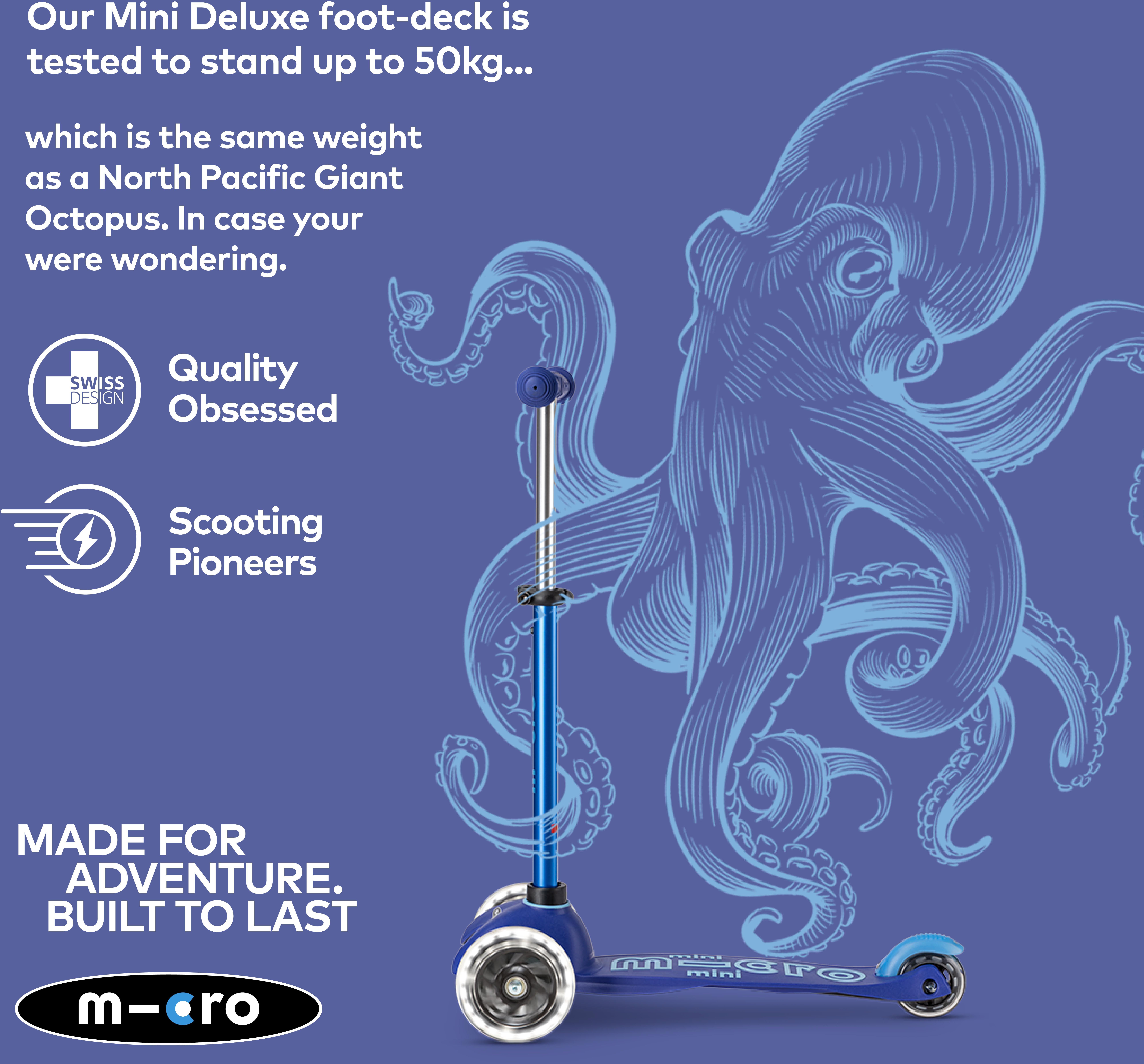 Mini Micro 3in1 Deluxe Plus Kids Scooter 12 Months +
