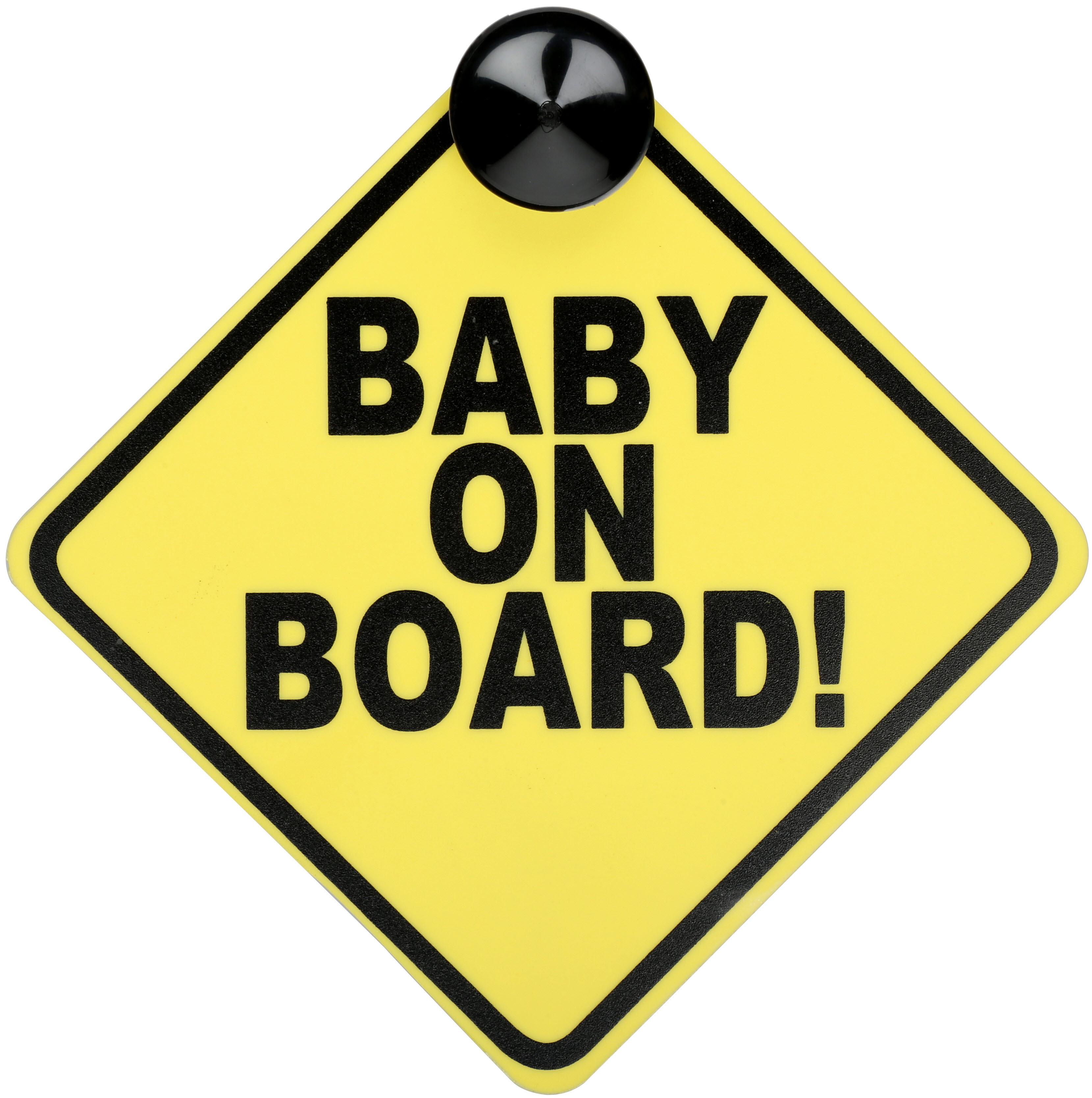 Halfords Baby On Board Sign