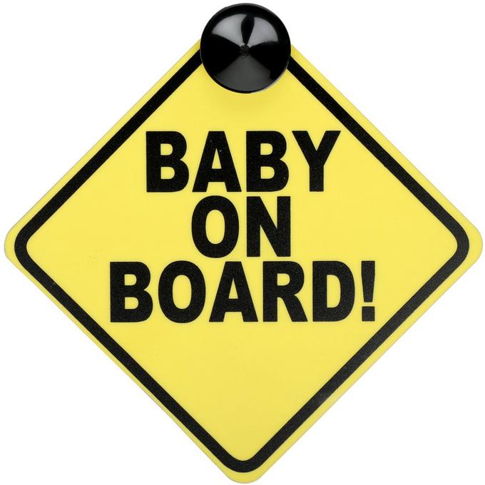 Nannys Little Boy Baby on Board Car Window Sign Non Personalised New B Y 