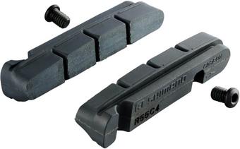 Shimano R55C4-A Brake Pad Inserts For Carbon Rims, 1mm Thinner, 1 Pair