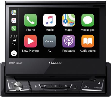 7 Inch Single Din Car Stereo, Rimoody 1 DIN Flip Up Touchscreen Car Radio with Bluetooth FM