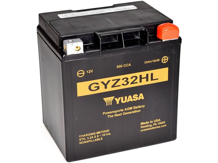 Yuasa GYZ32HL 12V High Performance Maintenance Free VRLA Battery