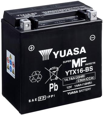 Yuasa YTX16-BS 12V Maintenance Free VRLA Battery