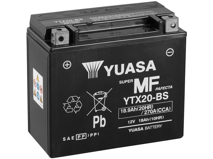 Yuasa YTX20-BS 12V Maintenance Free VRLA Battery