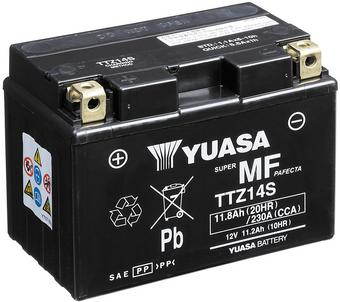 Yuasa TTZ14S 12V Maintenance Free VRLA Battery