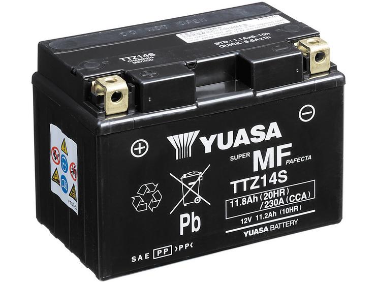 Yuasa TTZ14S 12V Maintenance Free VRLA Battery