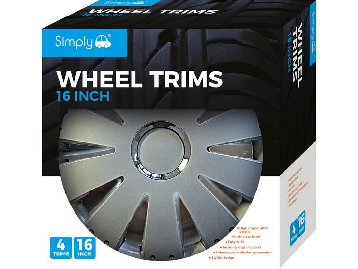 Simply Vortex Wheel Trim Set - 16"
