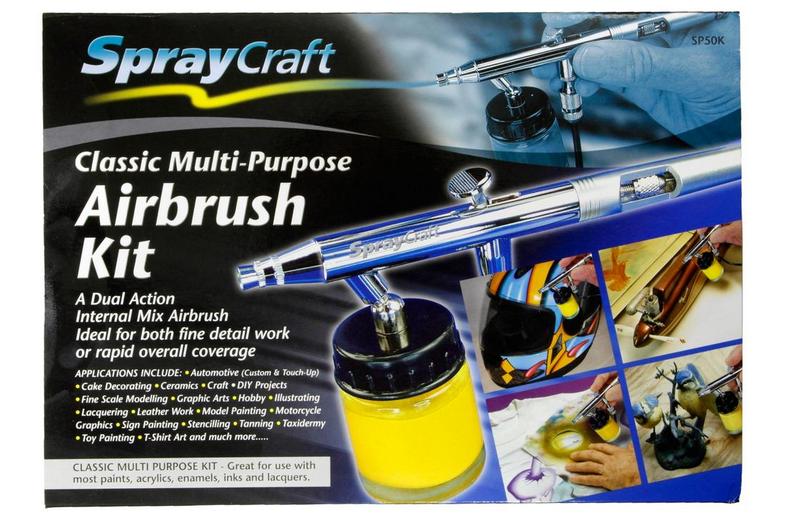 SprayCraft Classic Multi-Purpose Airbrush Kit SprayCraft Classic Multi-Purpose Airbrush Kit
