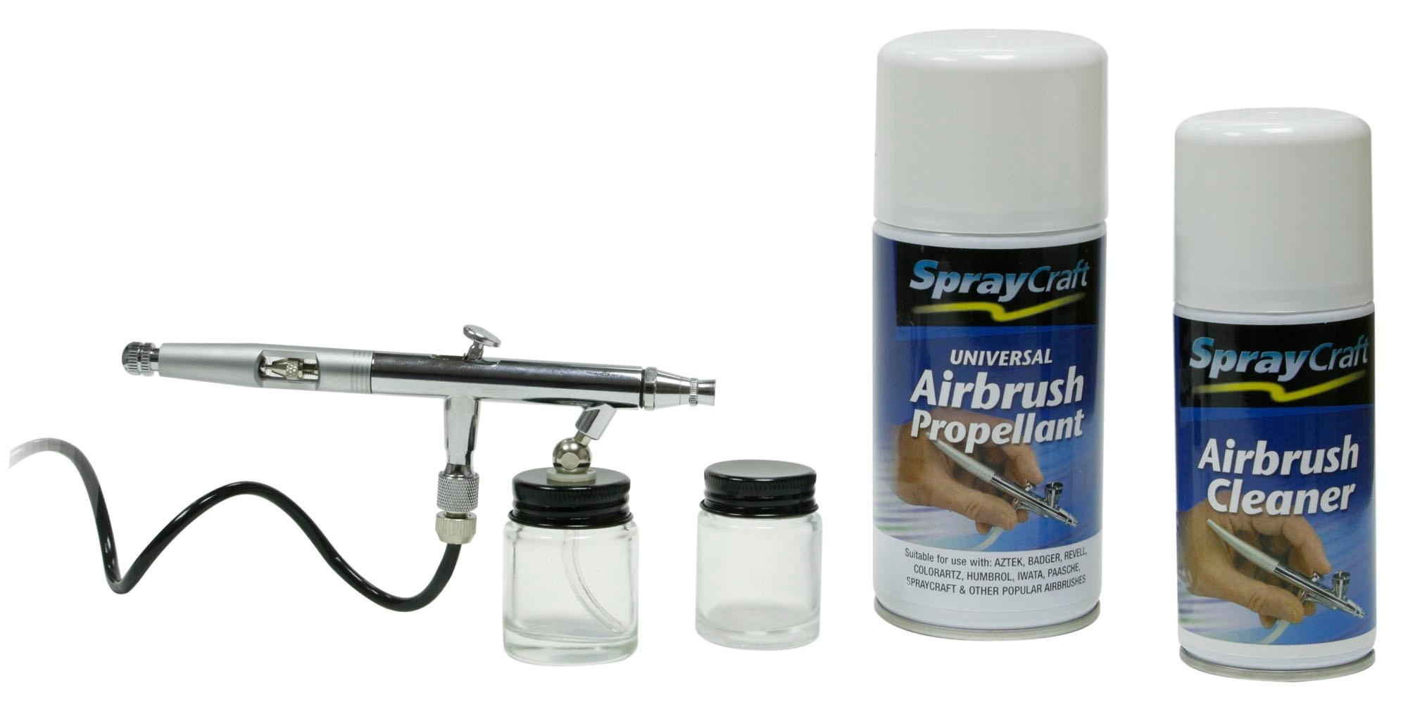 SprayCraft Classic Multi-Purpose Airbrush Kit