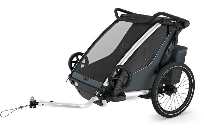 Thule Chariot Cross 2 Double Trailer Dark Slate Thule Chariot Cross 2 Double Trailer Dark Slate