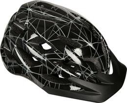 Black and Grey Lines Kids Helmet 52 56cm Halfords UK