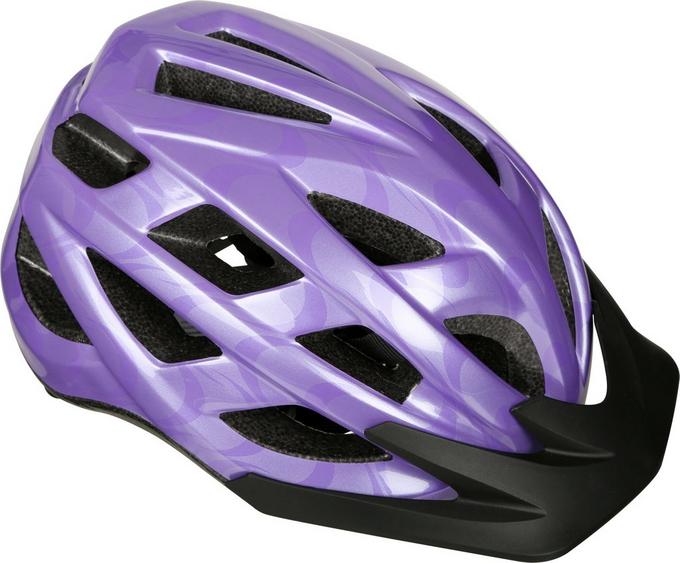 Purple bike cheap helmet halfords