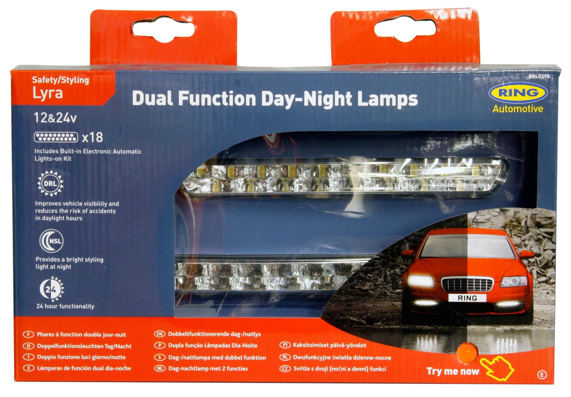 Ring Lyra Dual Function LED Day / Night Lamp