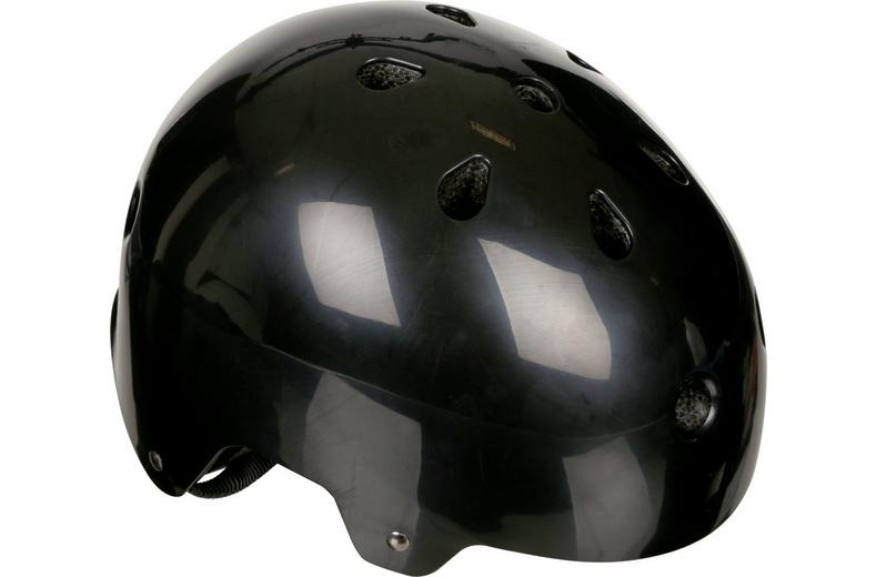 Halfords Essential ABS Kids Helmet - Black (48-54cm) Halfords Essential ABS Kids Helmet - Black (48-54cm)