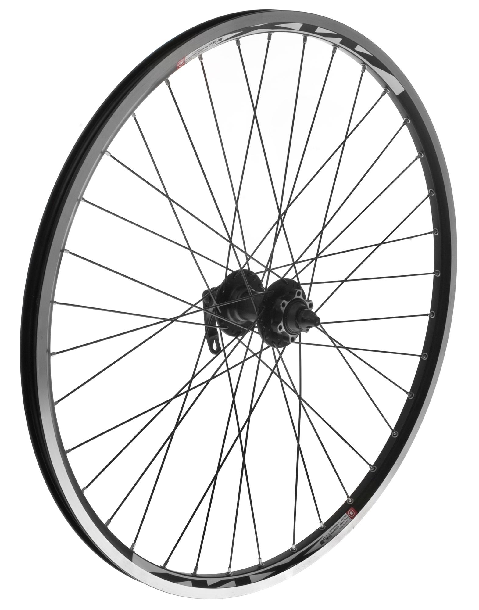 Quick Release Front Mountain Bike Wheel - 26 Inch Black Rim