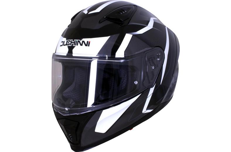Duchinni D985 Helmet - Black/White M Duchinni D985 Helmet - Black/White M