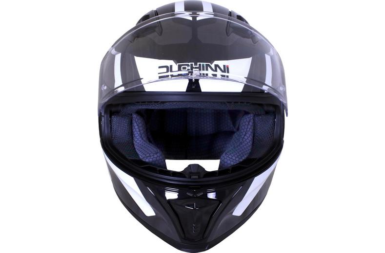 Duchinni D985 Helmet - Black/White M Duchinni D985 Helmet - Black/White M