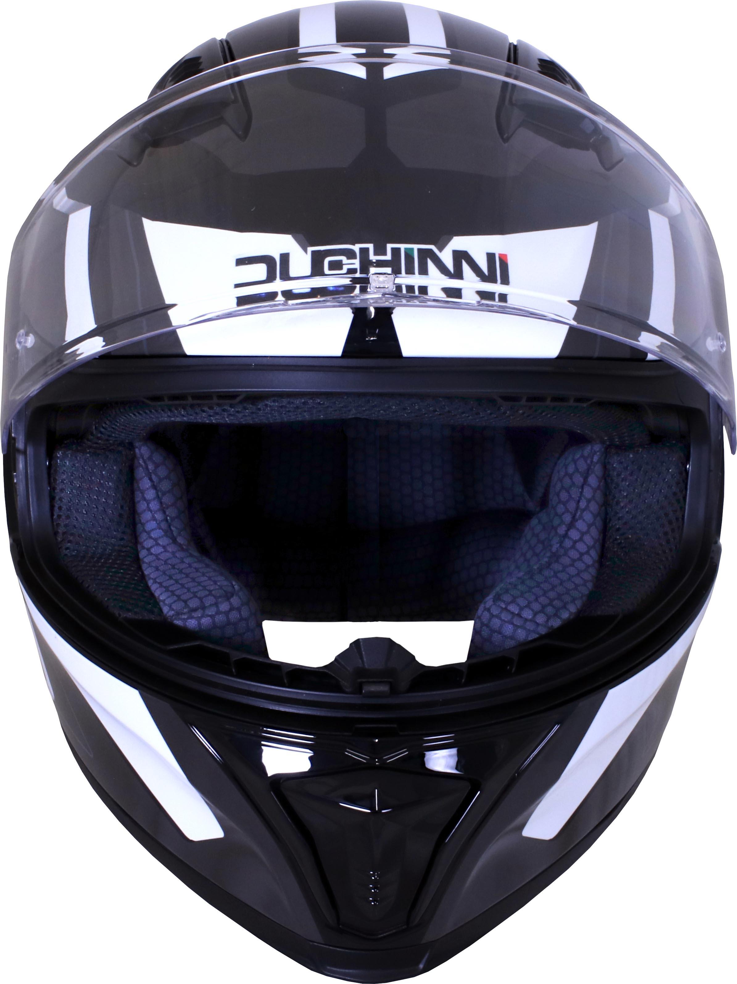 Duchinni D985 Helmet - Black/White L