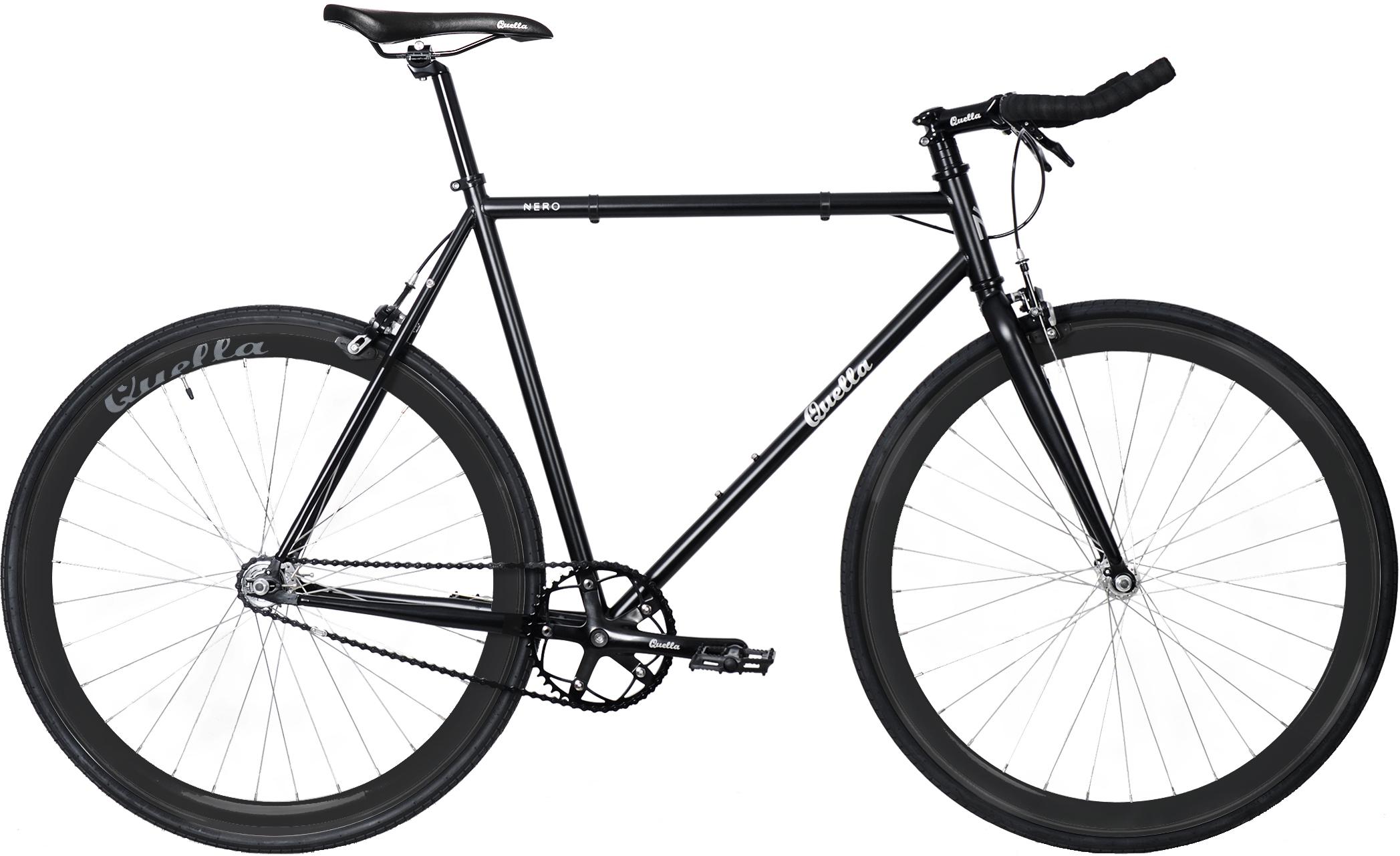 Quella Nero Black Bike - 54Cm