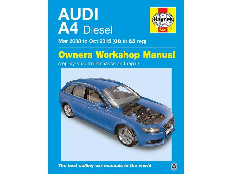Haynes Audi A4 Diesel (Mar 2008 - Oct 2015) Manual