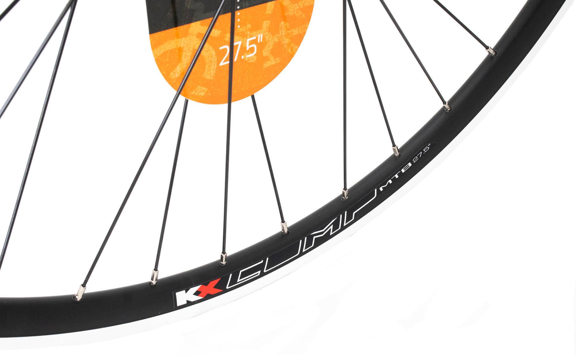 KX 27.5" Rim Brake Rear Wheel, Screw On, Quick Release Axle