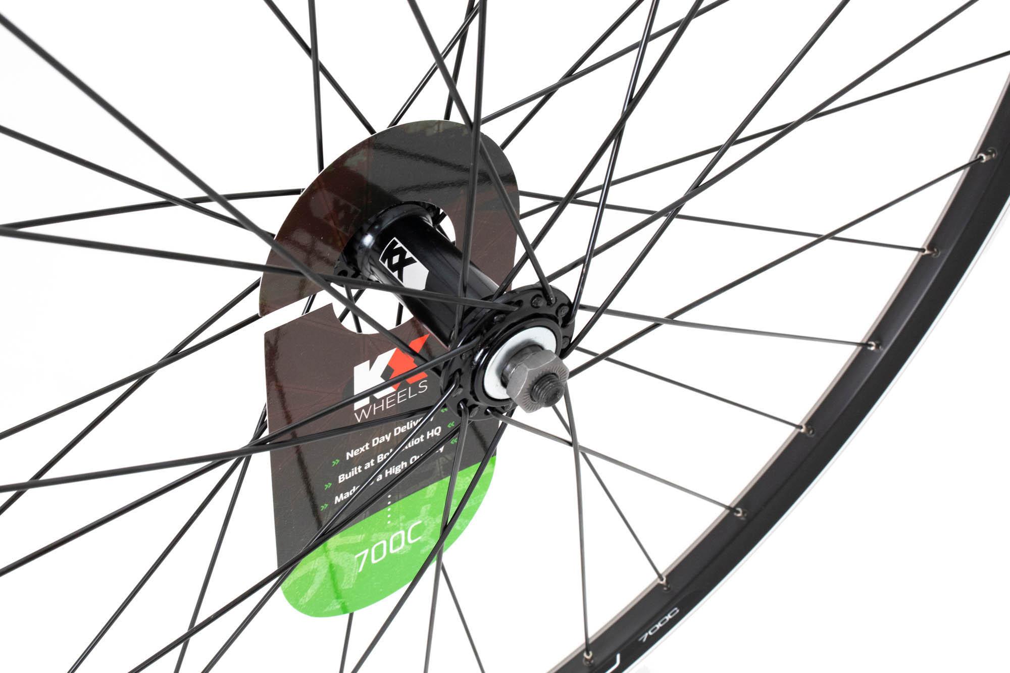 KX 700c Rim Brake Front Wheel, Quick Release Axle