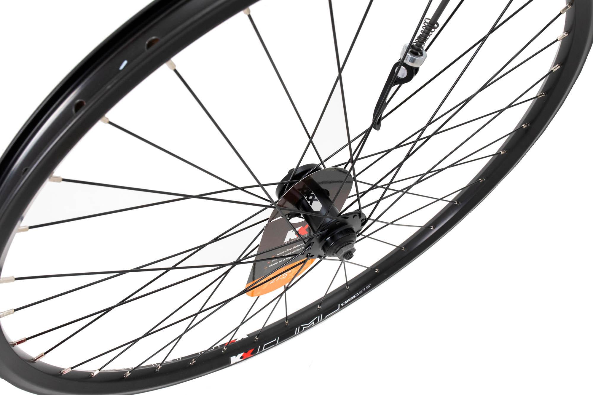 KX 27.5" Disc Brake Front Wheel, Quick Release Axle