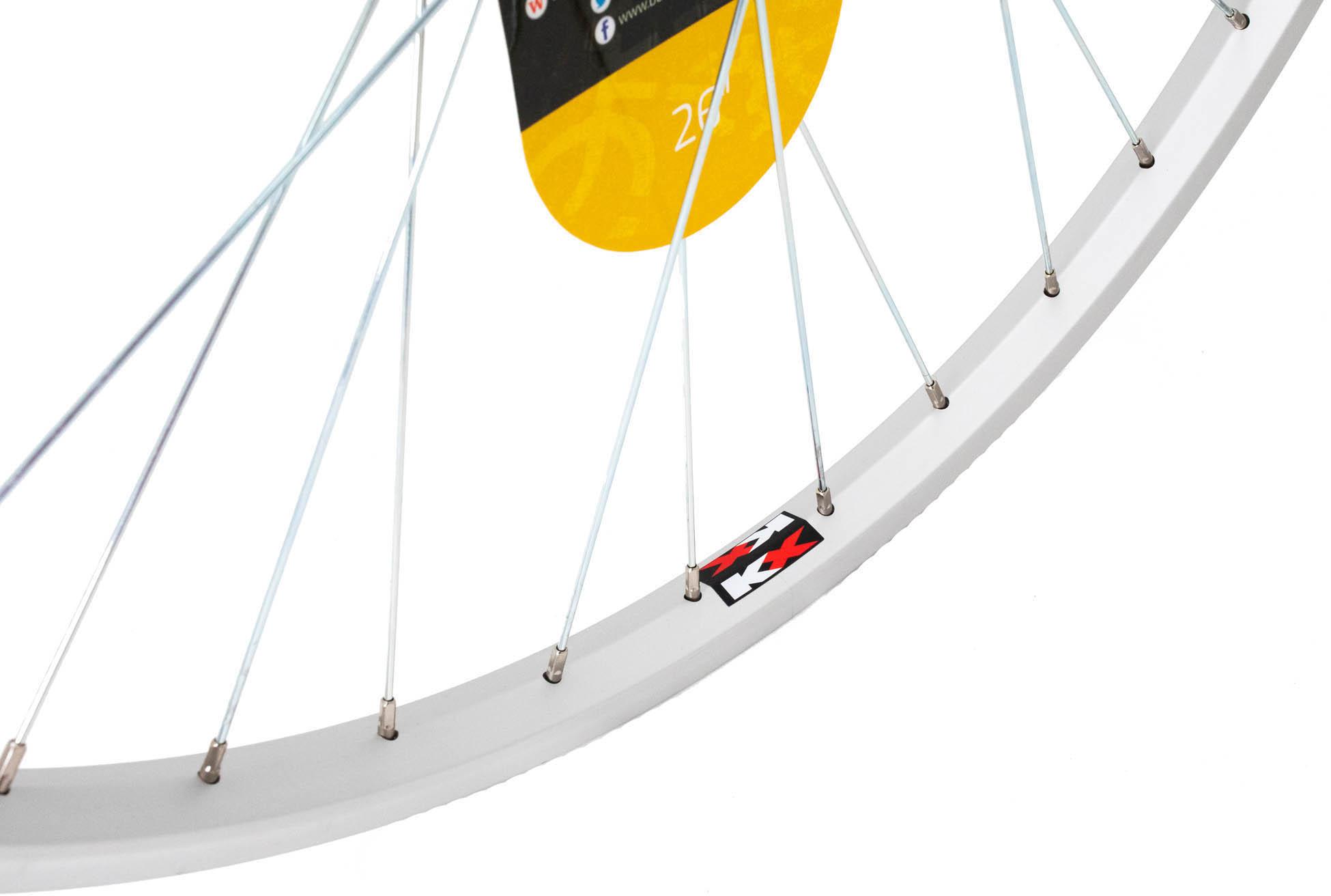 KX 26" Rim Brake Rear Wheel, Screw On, Nutted Axle