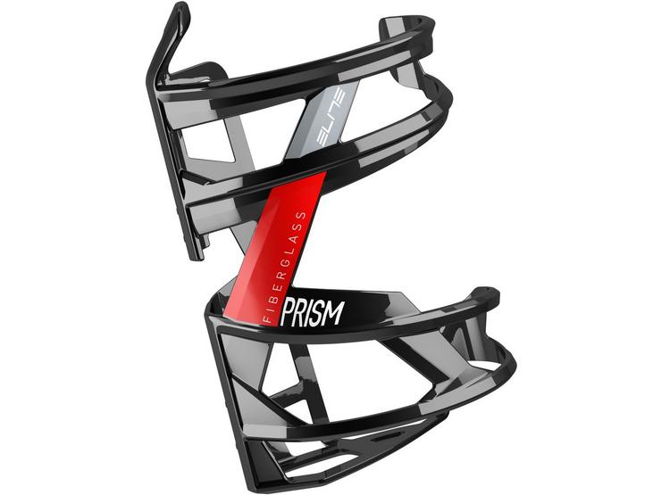 Prism right hand side entry, gloss black / red