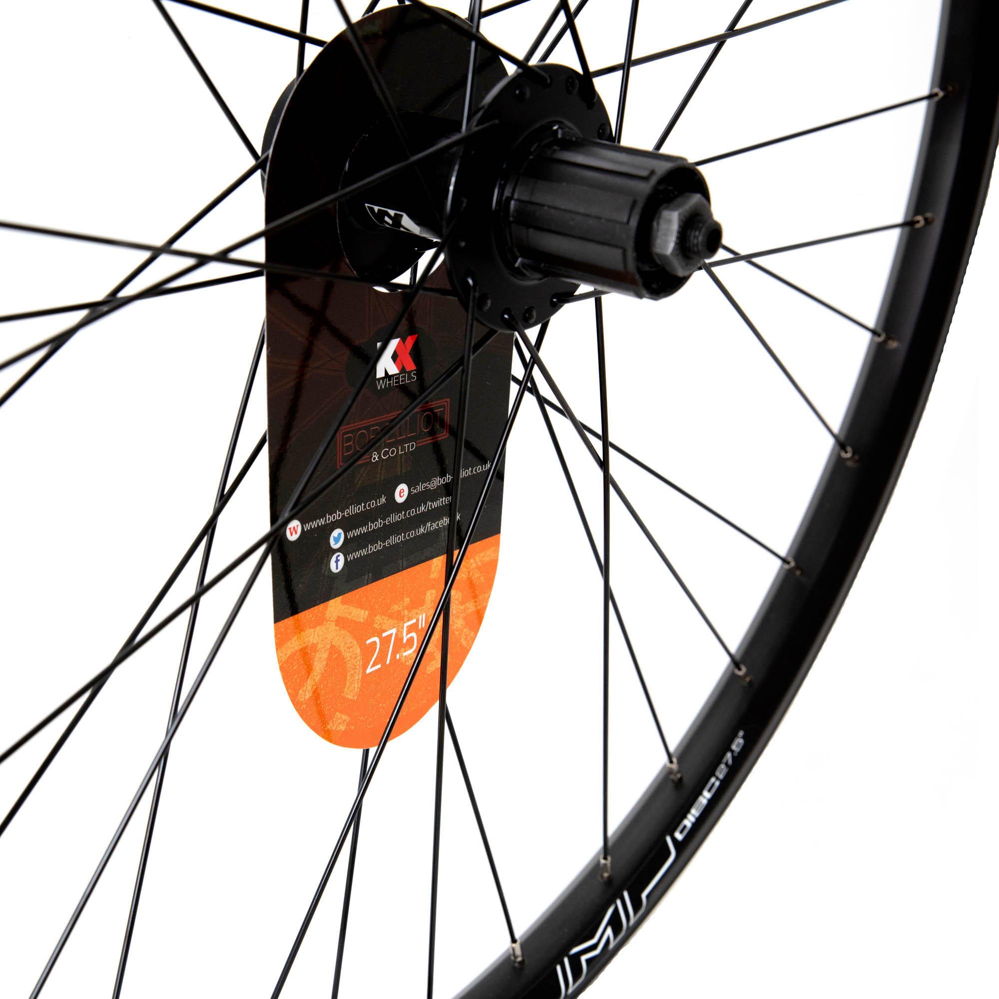 KX 27.5" Disc Brake Rear Wheel, 8-11 Speed, Quick Release Axle