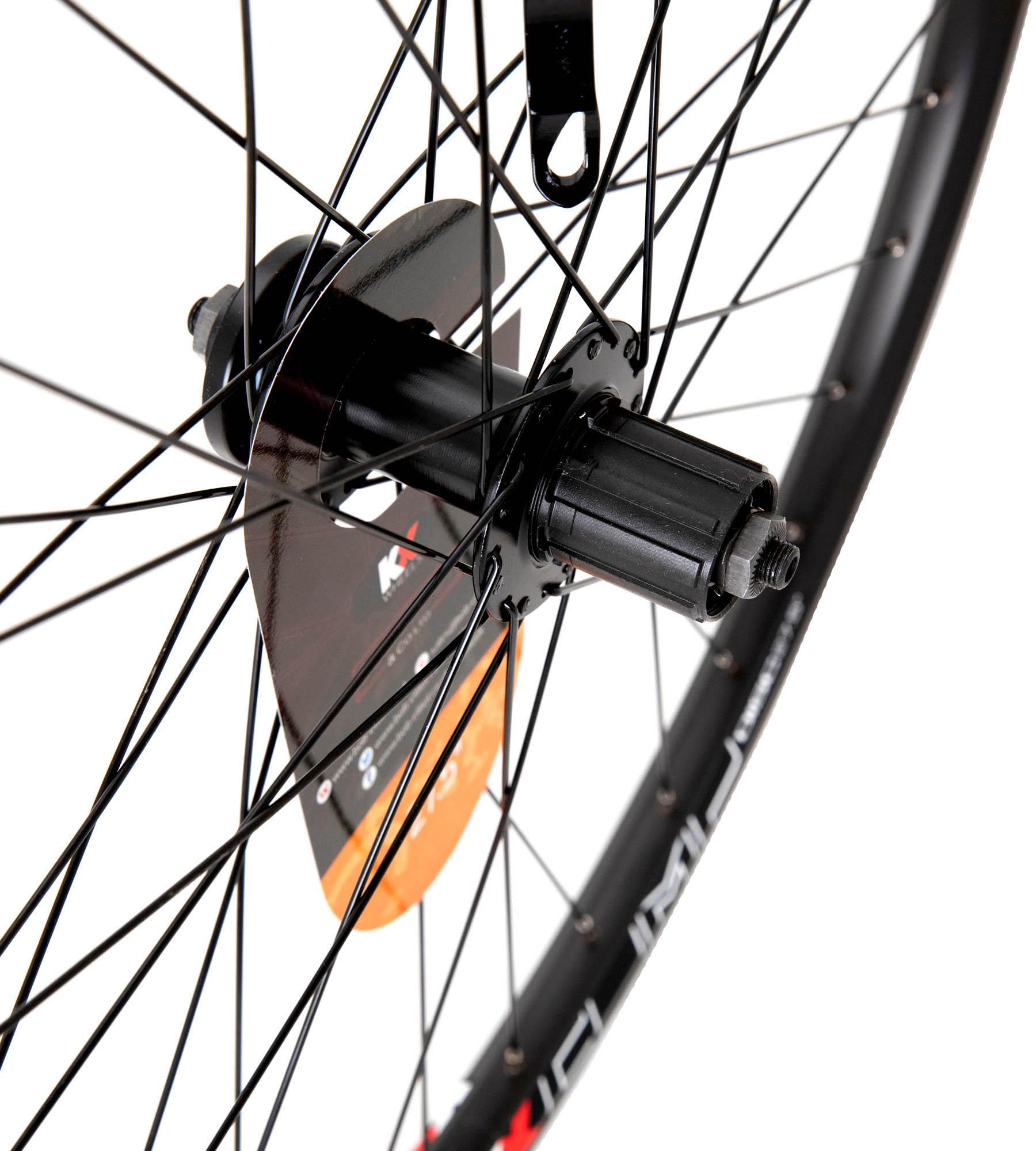 KX 27.5" Disc Brake Rear Wheel, 8-11 Speed, Quick Release Axle