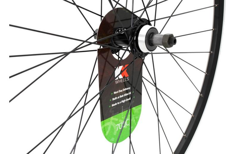 KX 700c Rim Brake Rear Wheel, Screw On, Quick Release Axle KX 700c Rim Brake Rear Wheel, Screw On, Quick Release Axle