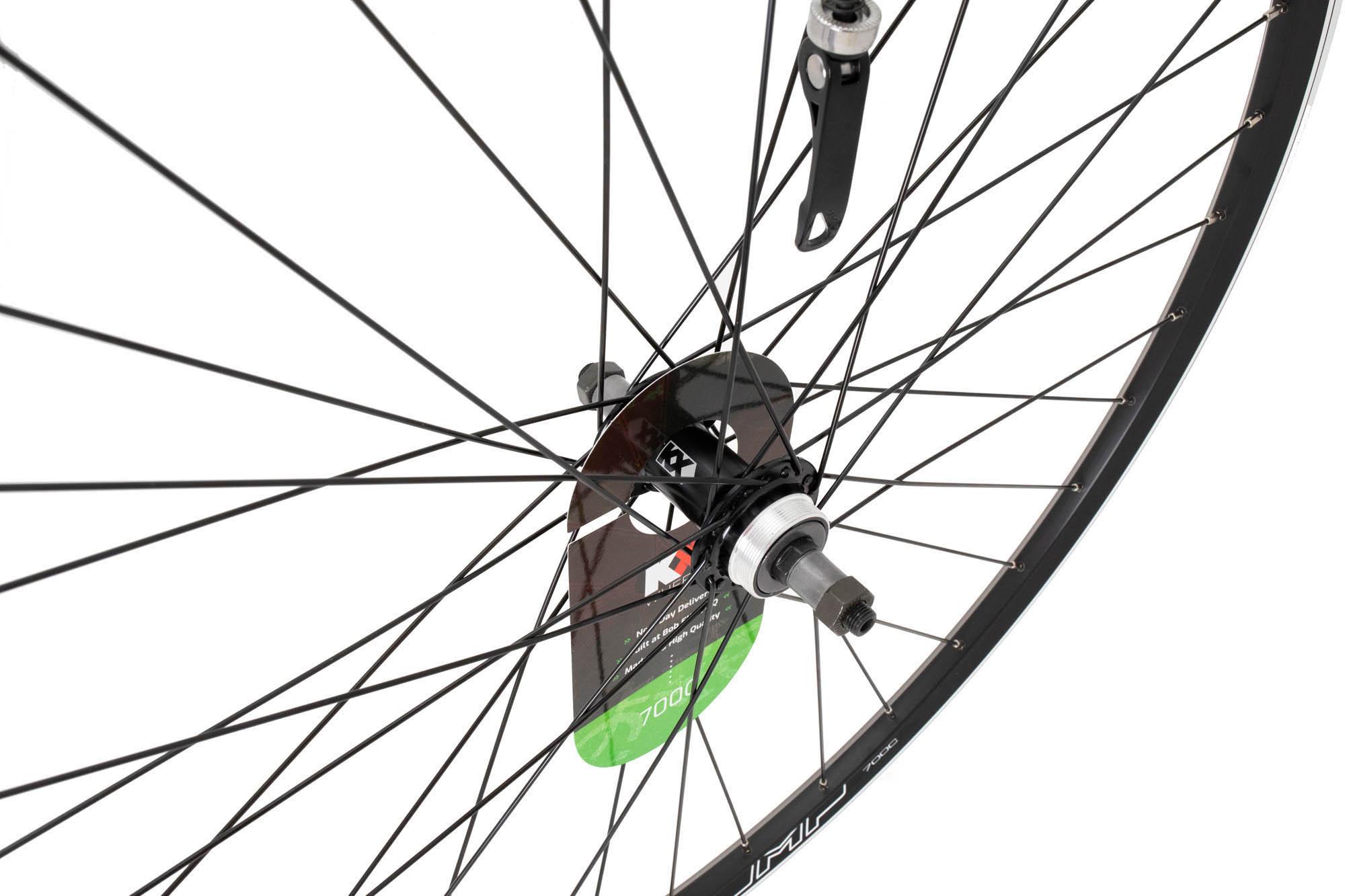 KX 700c Rim Brake Rear Wheel, Screw On, Quick Release Axle