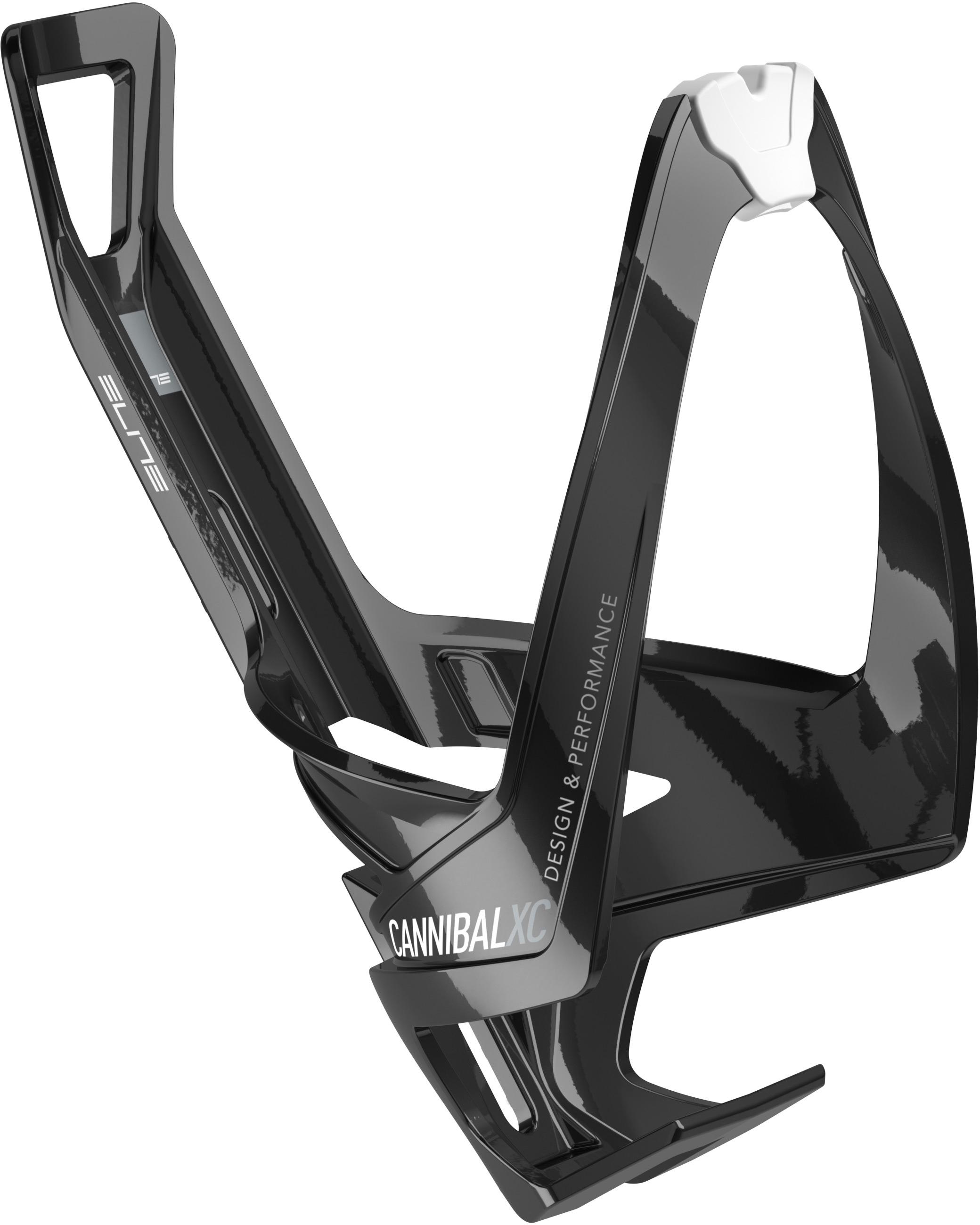 Cannibal Xc Bottle Cage Gloss Black / White