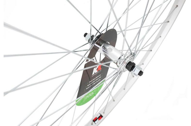 KX 700c Rim Brake Front Wheel, Nutted Axle KX 700c Rim Brake Front Wheel, Nutted Axle