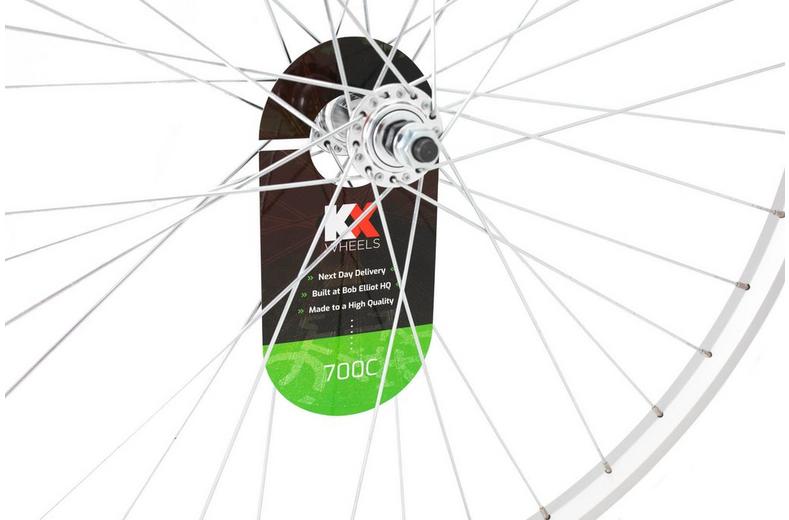 KX 700c Rim Brake Front Wheel, Nutted Axle KX 700c Rim Brake Front Wheel, Nutted Axle