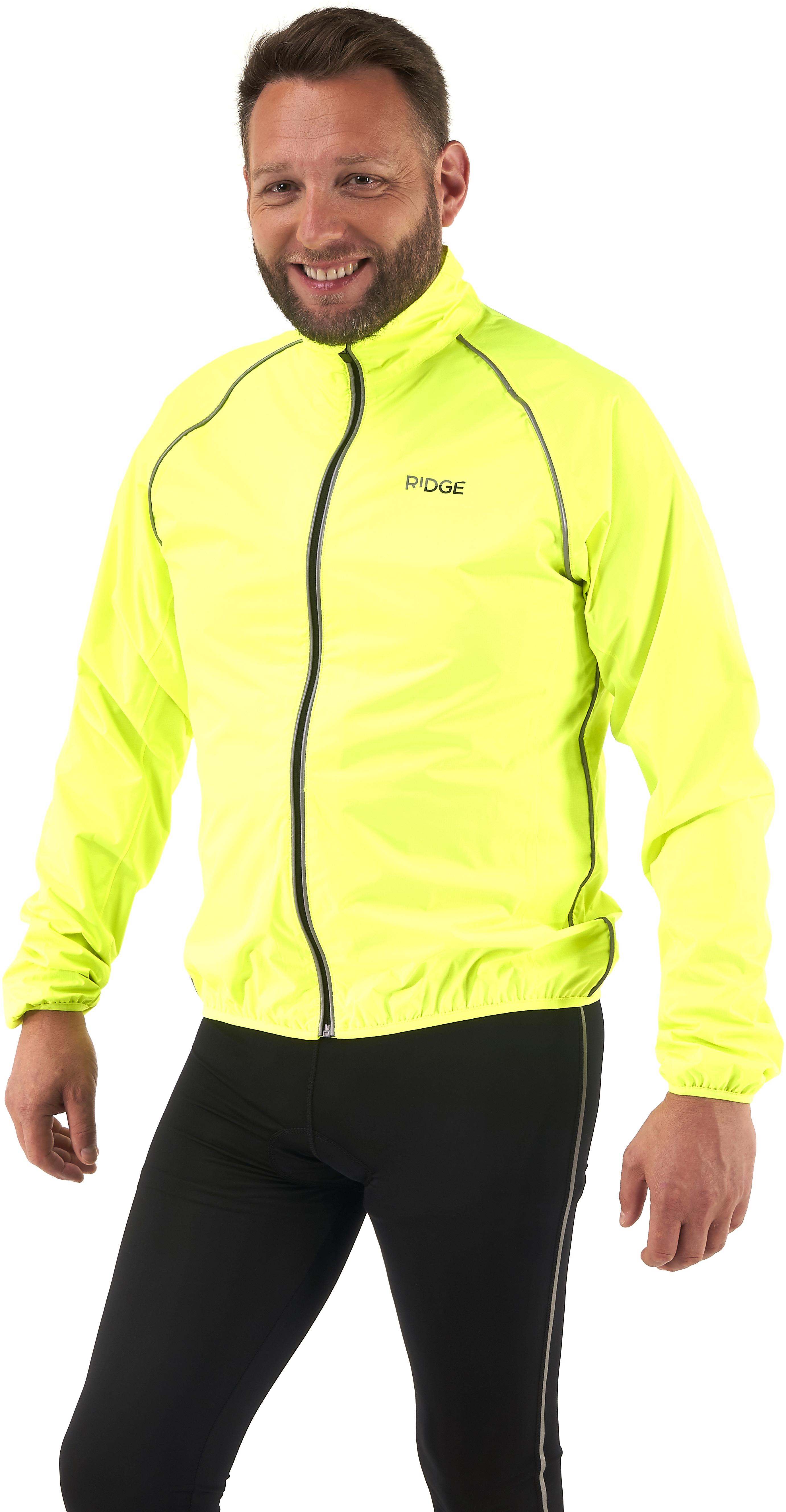 Ridge Unisex Fluoro Jacket - Yellow