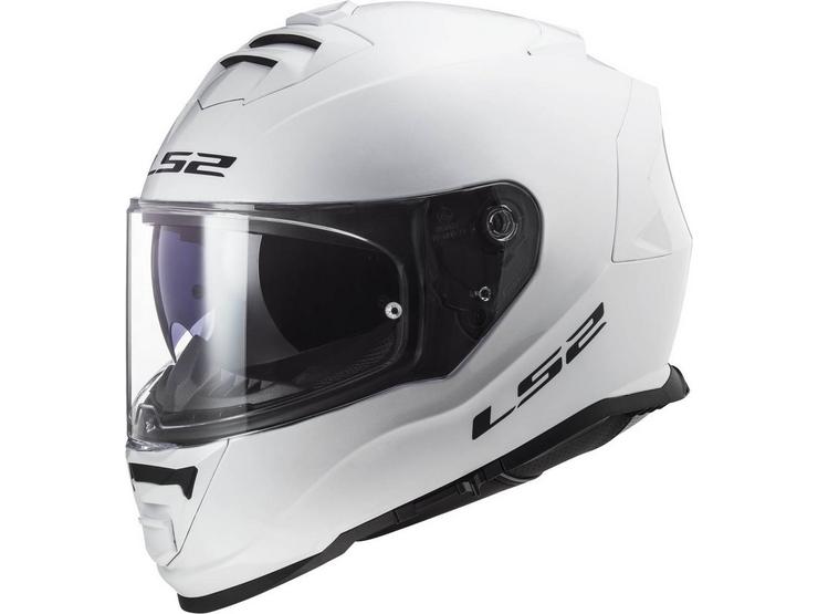LS2 FF800 Storm II Road Touring Helmet - Solid White