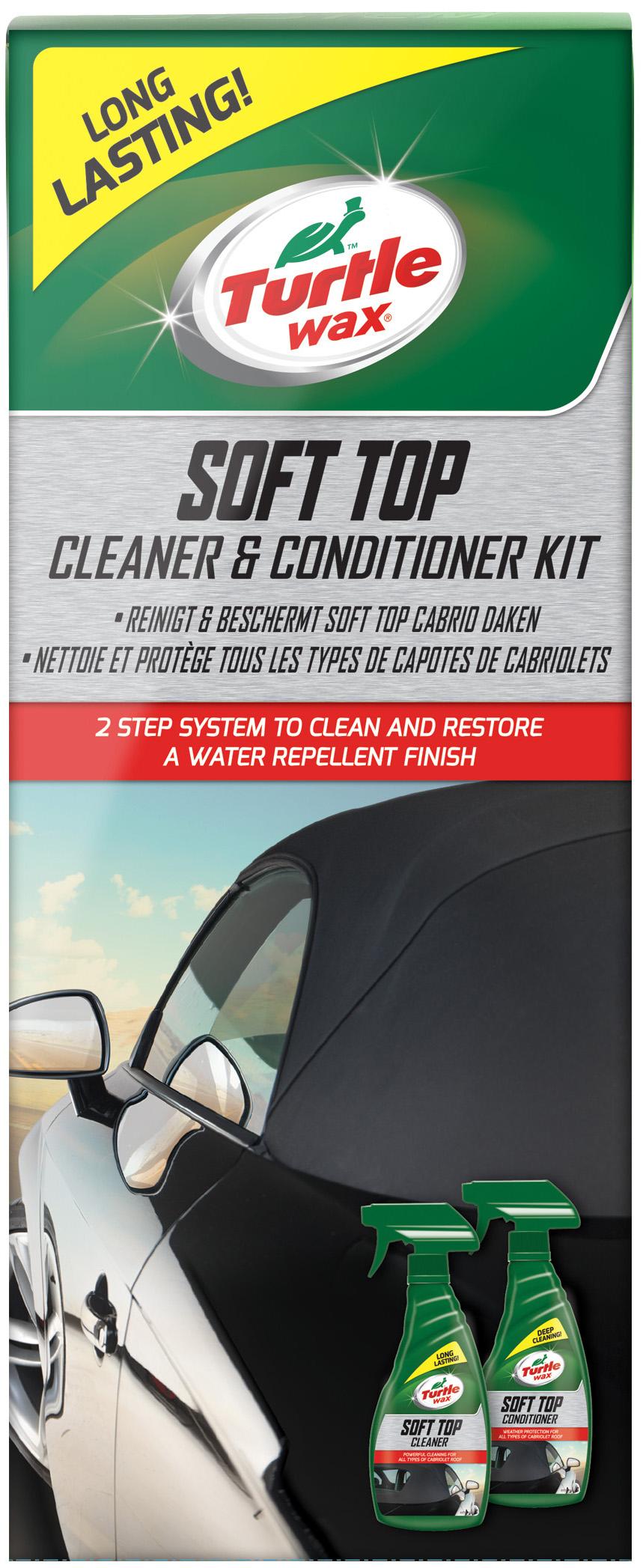 Turtle Wax Soft Top Cleaner & Conditioner Kit Halfords UK