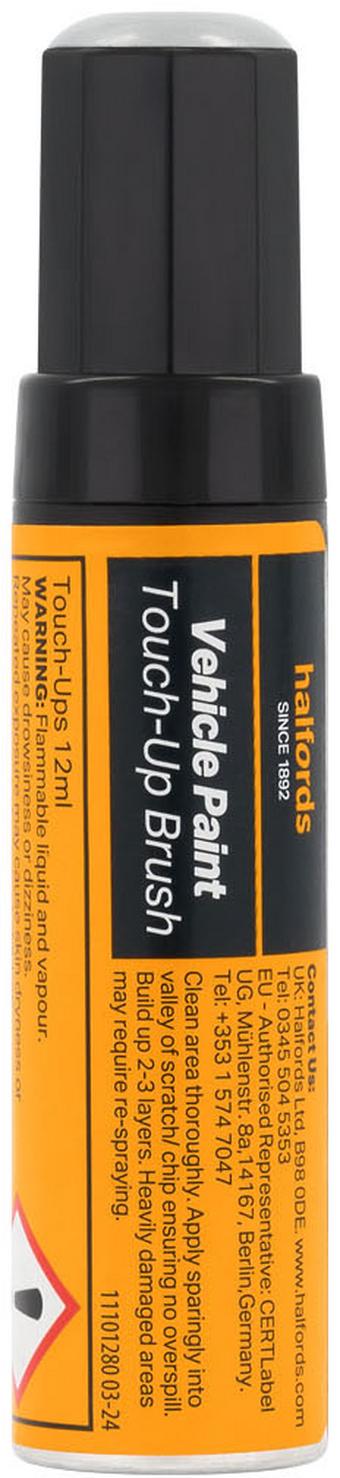 Halfords Silver Wheel Touch Up Brush 12ml