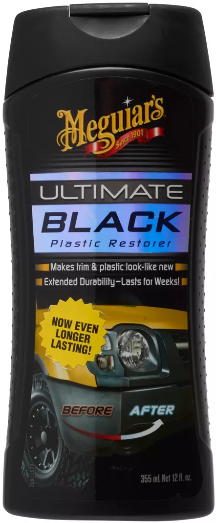 Ultimate Black Plastic Restorer - 355 ml - Meguiar's car care product