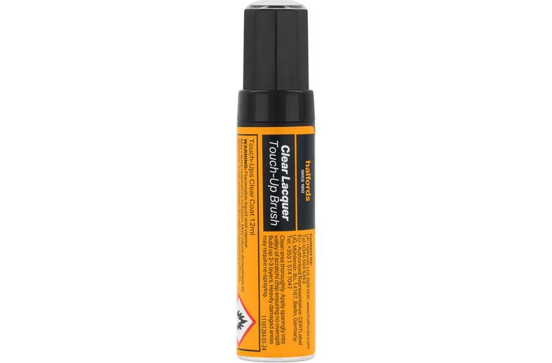 Halfords Clear Coat Touch Up Brush 12ml Halfords Clear Coat Touch Up Brush 12ml