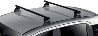 Halfords 1.3m Steel Roof Bars - Set203