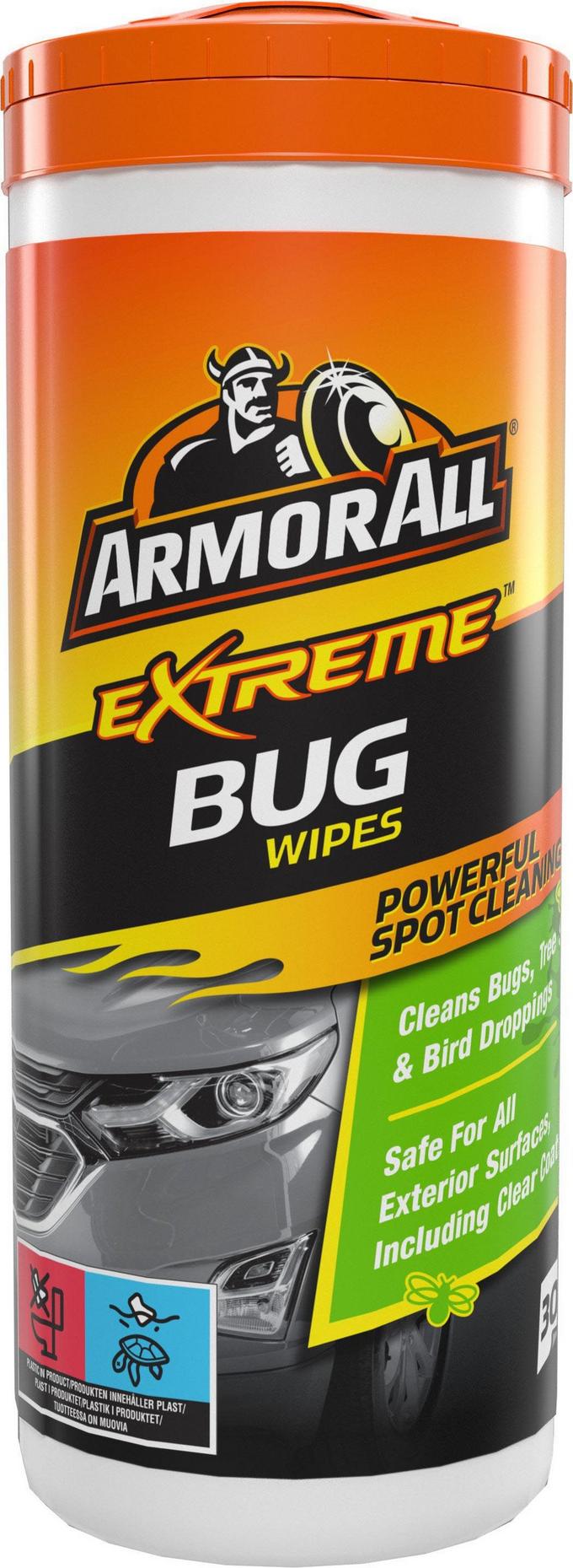 Armor All Car Cleaning Wipes, Car Interior and Car Exterior, 90 Wipes Each.