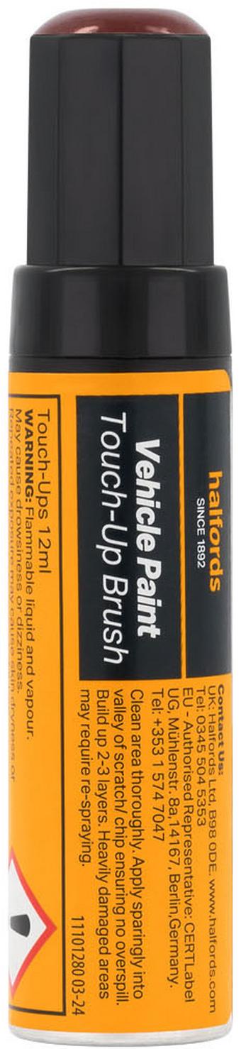 Halfords Metallic Red Touch Up Paint Pen 12ml