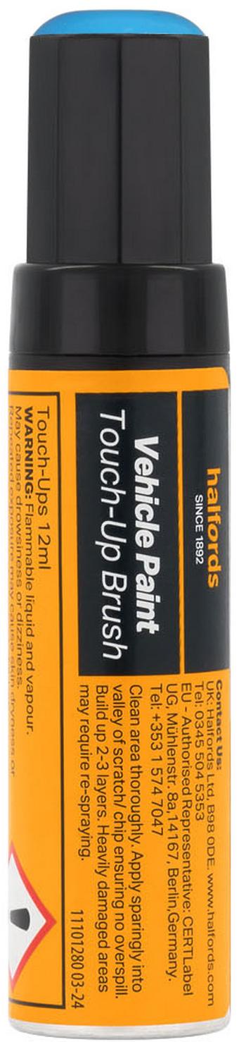 Halfords S3-410T Blue Touch Up Brush 12ml