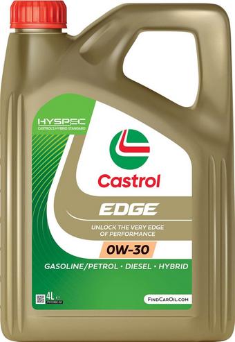 Castrol EDGE Titanium 0W30 Oil 4 Litre